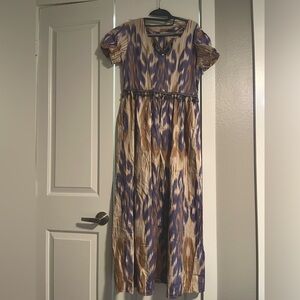 NWOT Etles Pattern, Retro style Dress